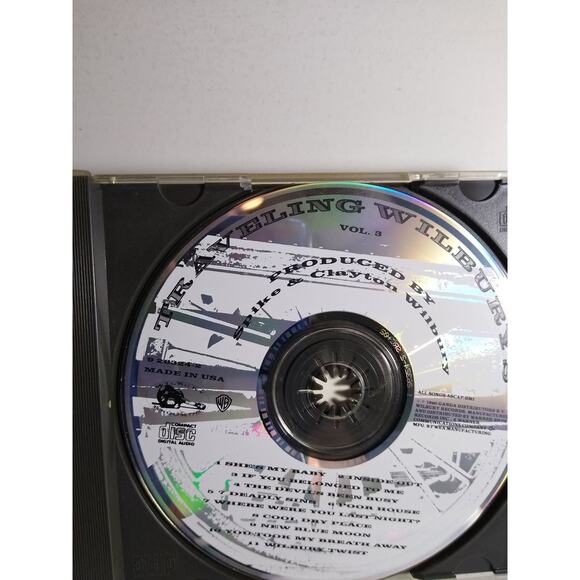 Traveling Wilburys Vol. 3 CD 1990 Rock Warner Bros. Records - Picture 2 of 3